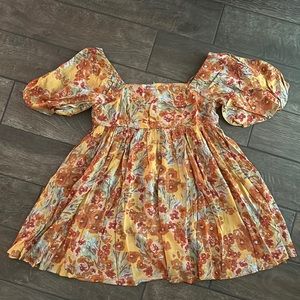 Babydoll floral dress